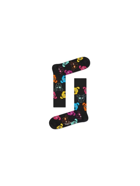Skarpety Happy Socks z nadrukiem czarne