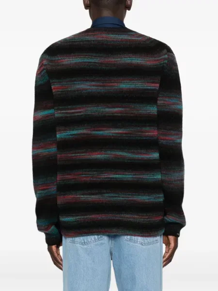 Cardigan Paul Smith cu dungi negru