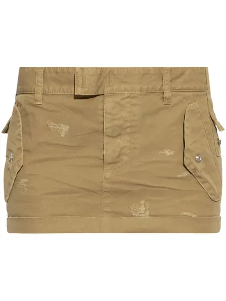 Fusta mini Dsquared2 zdrențuiți