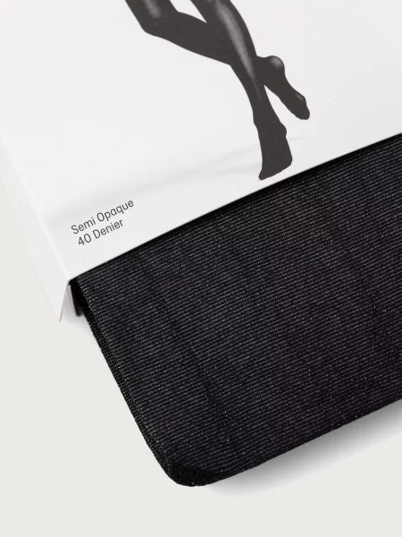 Calvin Klein punčocháče černé
