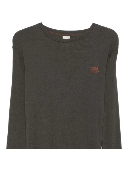 Tricou Ranra lung maro