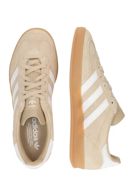 ADIDAS ORIGINALS Nízke tenisky GAZELLE béžová / zlatá biela