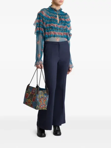 Pantaloni Etro albastru