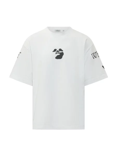 Koszulka Off-white z logo biała