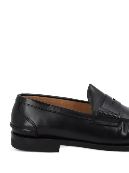 Chiloți Premiata din piele slip-on negru