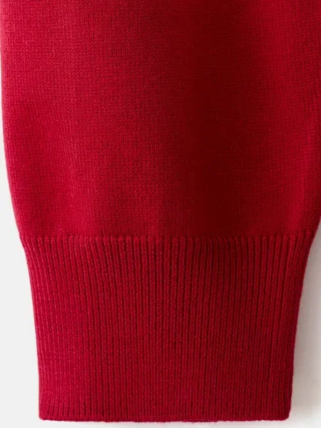 Джемпер MANGO поліестер/віскоза червоний