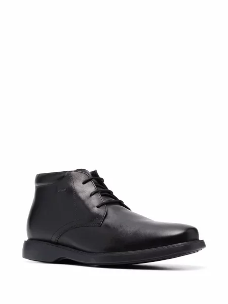 Ghete desert Geox din piele negru