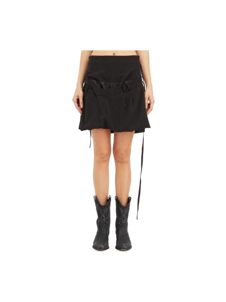 Krótka spódnica mini Ottolinger garniturowa czarna