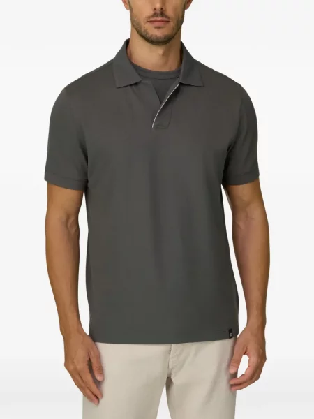 Τέντωμα polo Boggi Milano γκρι