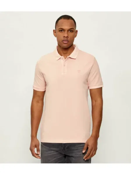 Guess Pólóing Slim Fit narancssárga
