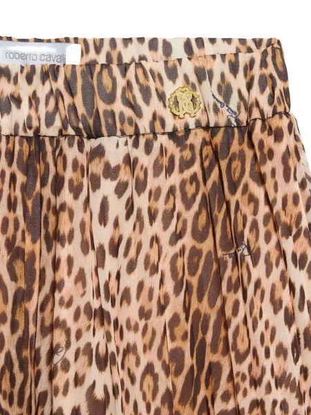 Spódnica dziecięca Roberto Cavalli brązowa