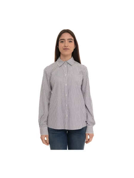 Koszula Weekend Max Mara klasyczna niebieska