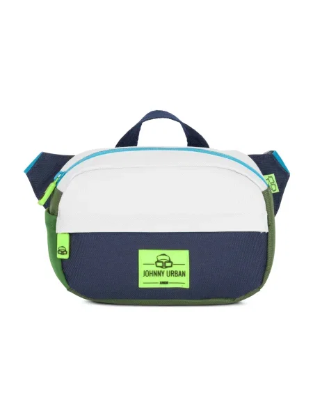 Johnny Urban Geantă Felix bleumarin albastru neon / oliv alb