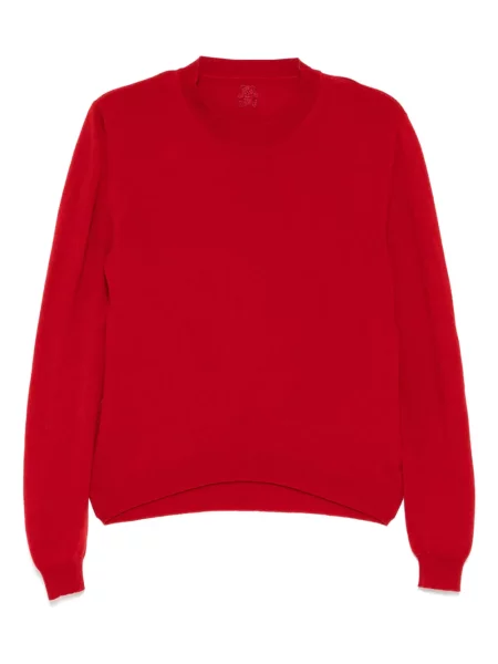 Top Teddy Cashmere din cașmir teddy roșu