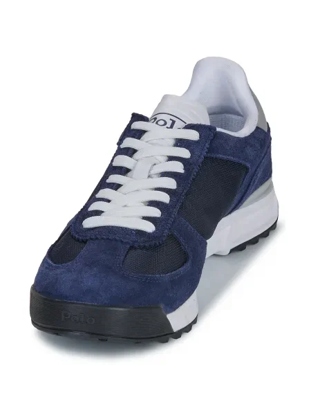 Čipkované tenisky Polo Ralph Lauren modrá