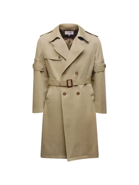 Trenci Mm6 Maison Margiela cu două rânduri de nasturi