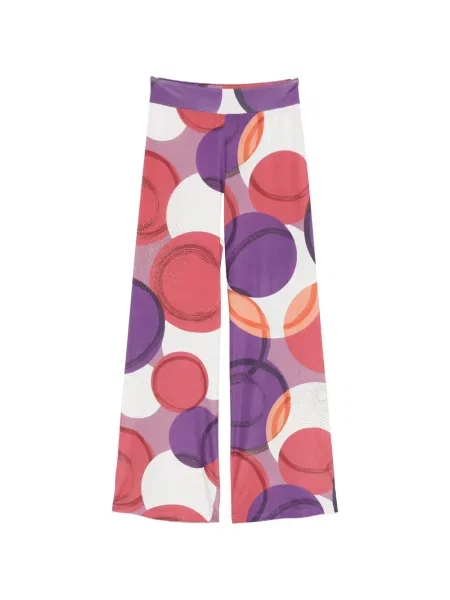 Pantaloni palazzo Le Rjtange violet