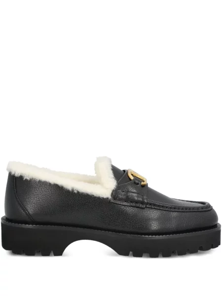 Pantofi loafer Valentino Garavani din piele negru