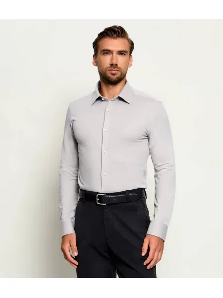 BOSS BLACK Cămașă | stretch negru