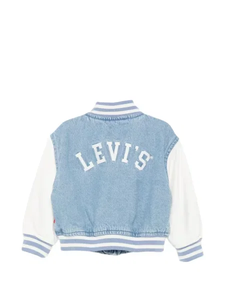 Kurtka bomber dziecięcy Levi's niebieski