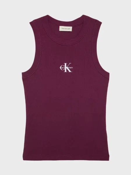 Майка майка Calvin Klein Jeans бордова