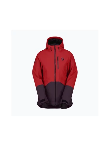 Лижна куртка SCOTT Ultimate Dryo Ripstop power red/rich purple червона
