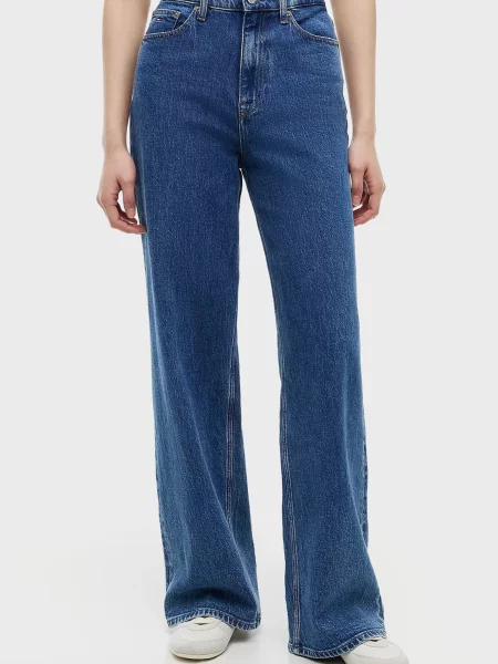 Широкі джинси Tommy Jeans сині