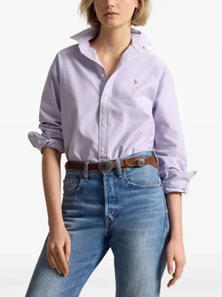 Велурени бягане с яка чорапи Polo Ralph Lauren синьо