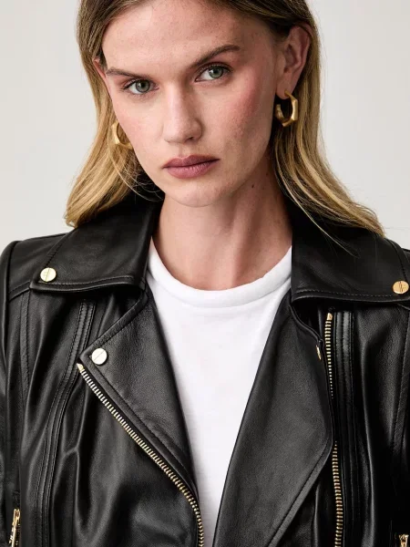 Кожаная куртка Elisabetta Franchi