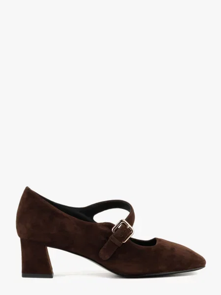 Замшевые туфли Leberdes коричневые