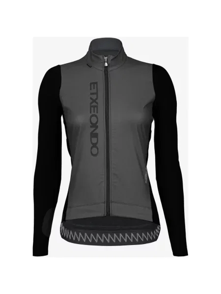 Kurtka Etxeondo Urrun GORE-TEX Windstopper szary XS czarny
