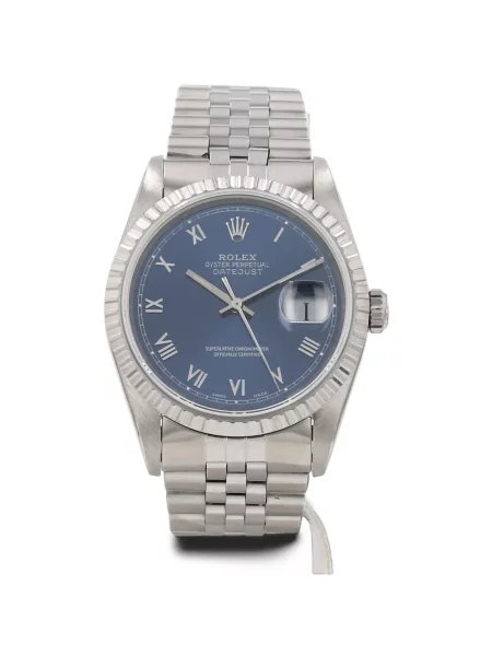Часовник Rolex синьо