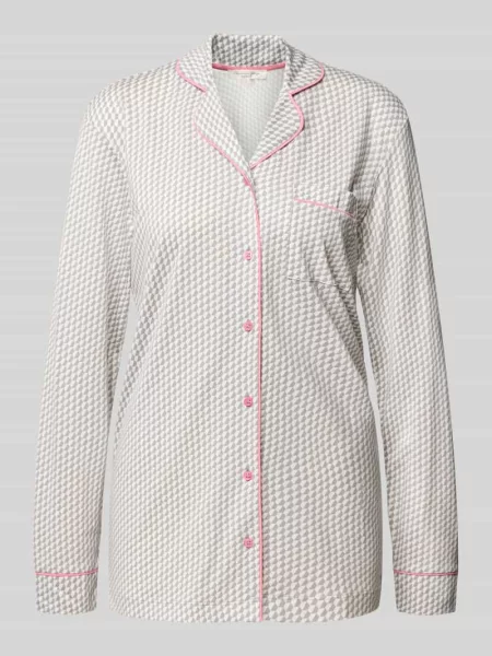 Góra od piżamy z kieszenią na piersi Christian Berg Woman