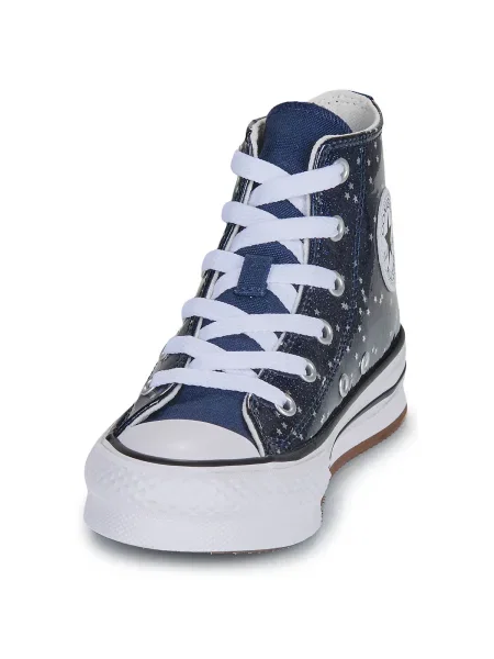Členkové topánky Converse modrá