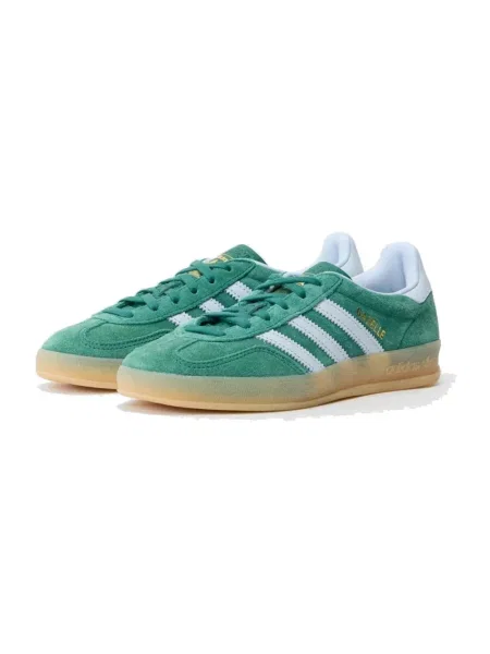 Sneakersy Adidas Originals zamszowe zielone