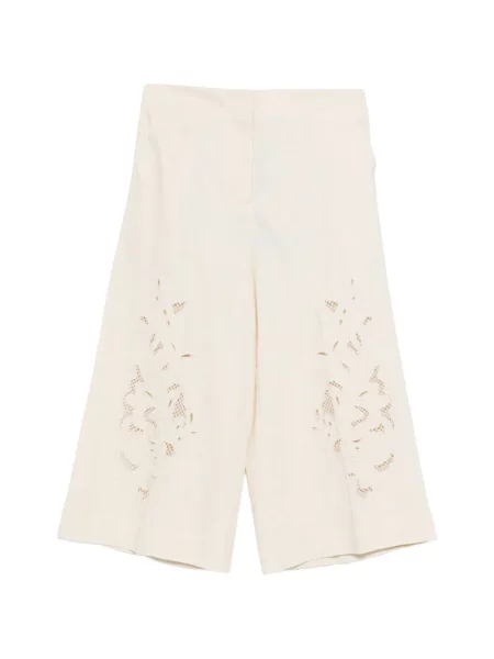 Culotte hlače Twinset s cvjetnim printom