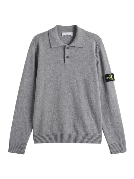 Koszulka polo Stone Island szara