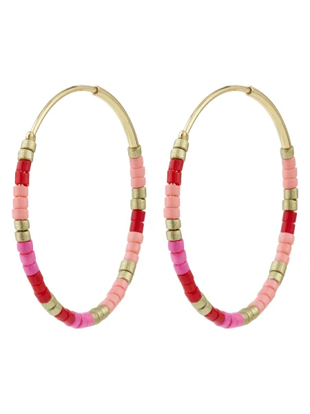 Pilgrim Uhani Alison zlata roza