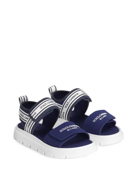 Sandały dziecięce Dolce And Gabbana niebieskie