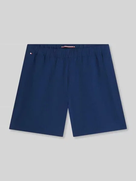 Szorty o kroju regular fit z seersucker model DOVER' Tommy Hilfiger