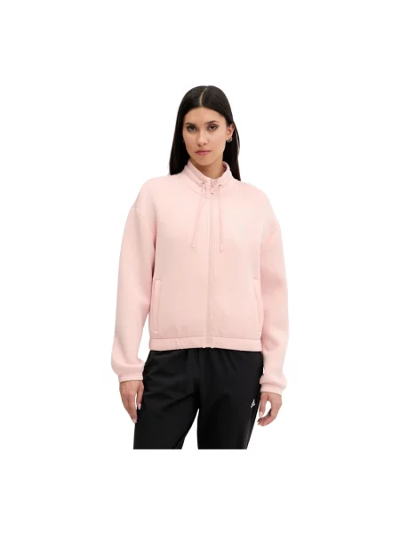 Bluza rozpinana Guess różowa
