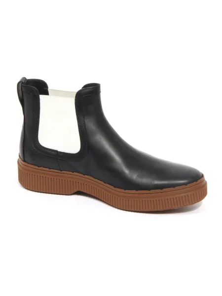 Botki Tod's skórzane czarne