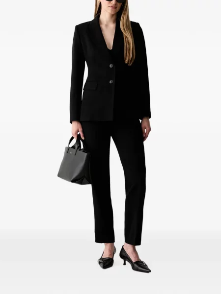 Pantaloni Trussardi conici negru