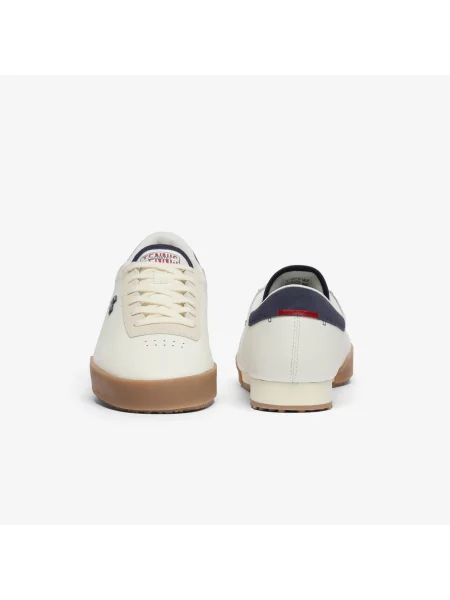Lacoste Skórzane Sneakersy Aura biały