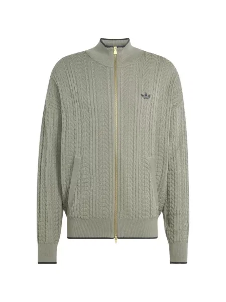 Hanorac Adidas tricotate alergare gri