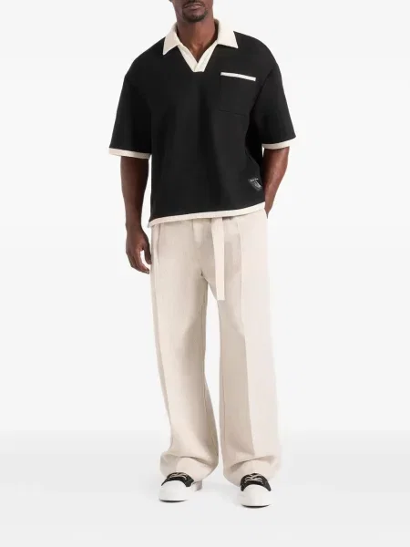 Tricou polo Manière De Voir negru