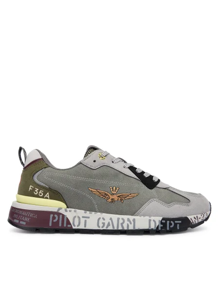 Маратонки Aeronautica Militare SNEAKERS мъжки сиво