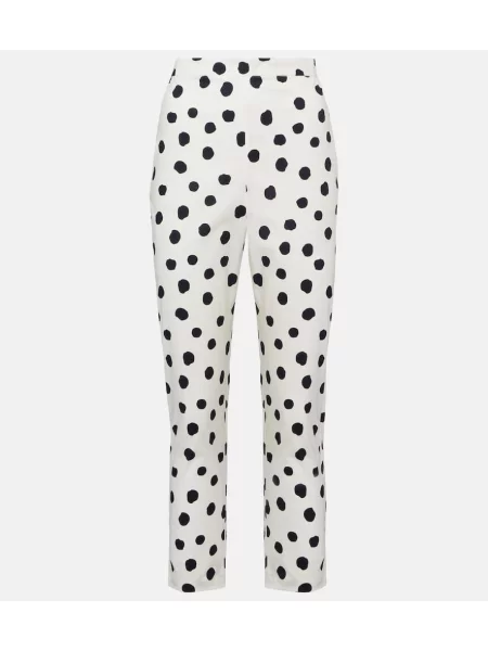 Pantaloni Adriana Degreas alb