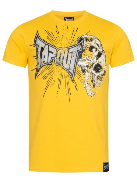 Tapout Tričko Blade žlutá / černá bílá