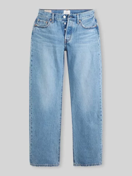 Levi's Dżinsy Kobiety jednolity niebieski